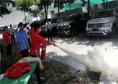 科發(fā)工業(yè)園組織消防安全知識培訓(xùn)，擰緊員工思想“安全螺絲”